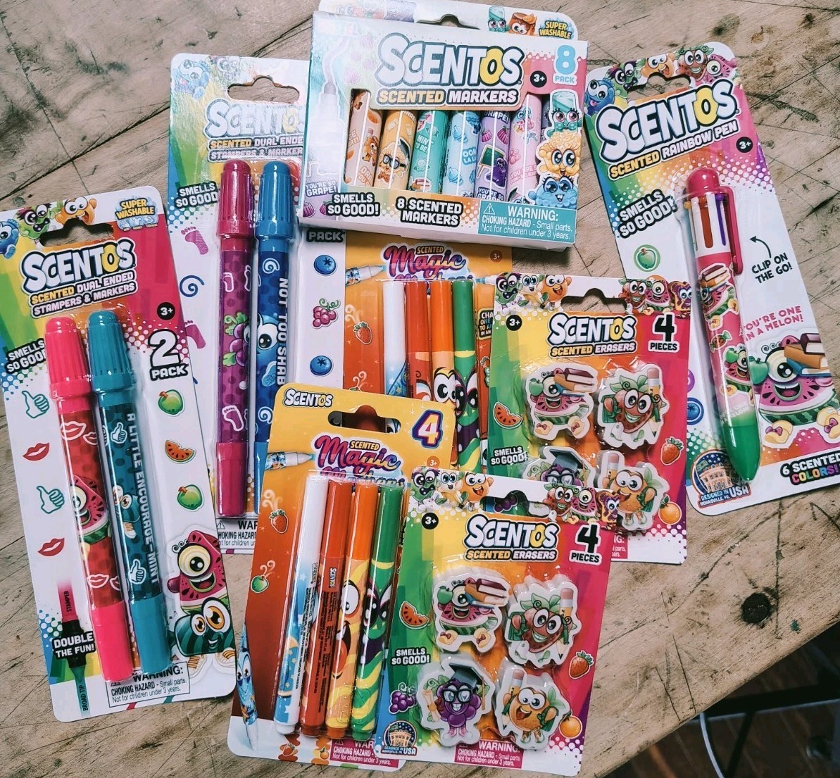Erasers Rainbow Pen
