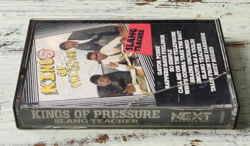 VG Kings Of Pressure – Slang Teacher (1989) Next Plateau – STM1017 Tape US - Picture 3 of 3