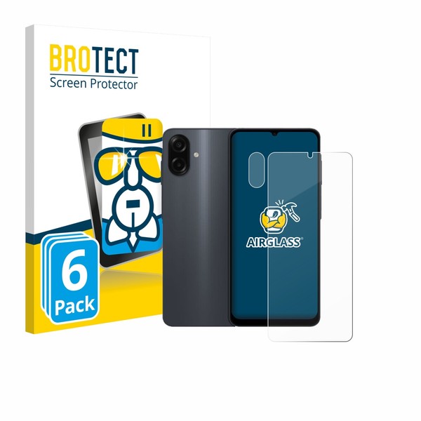 6X Panzerfolie Schutzglas FüR Samsung Galaxy A07 (Display+Kamera) Displayschutz-image