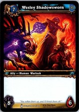 Wesley Shadowsworn Icecrown 122 / 220 Efren Palacios World of Warcraft CCG TCG
