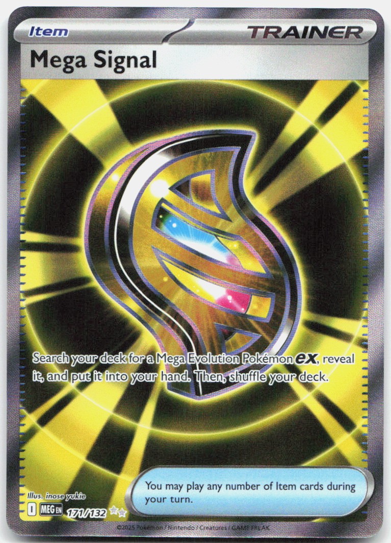 Mega Signal Holo Ultra Rare ME01: Mega Evolution 171/132 NM