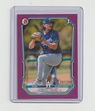 2026 Bowman 1st Prospect FUCHSIA BORDER 297/299 Patrick Copen Dodgers #BP-138