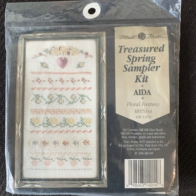 Treasured Spring Sampler MHTS14A Floral Fantasy