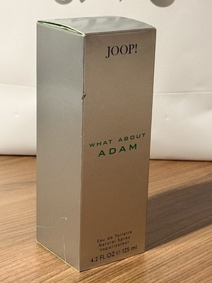 JOOP! WHAT ABOUT ADAM Eau De Toilette Spray 125ml  4.2oz Discontinued NIB. Rare