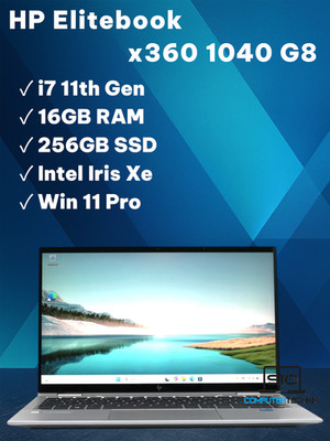 HP EliteBook x360 1040 G8 14 Zoll Intel i7-11th 16GB 256GB SSD 2in1 TOUCH