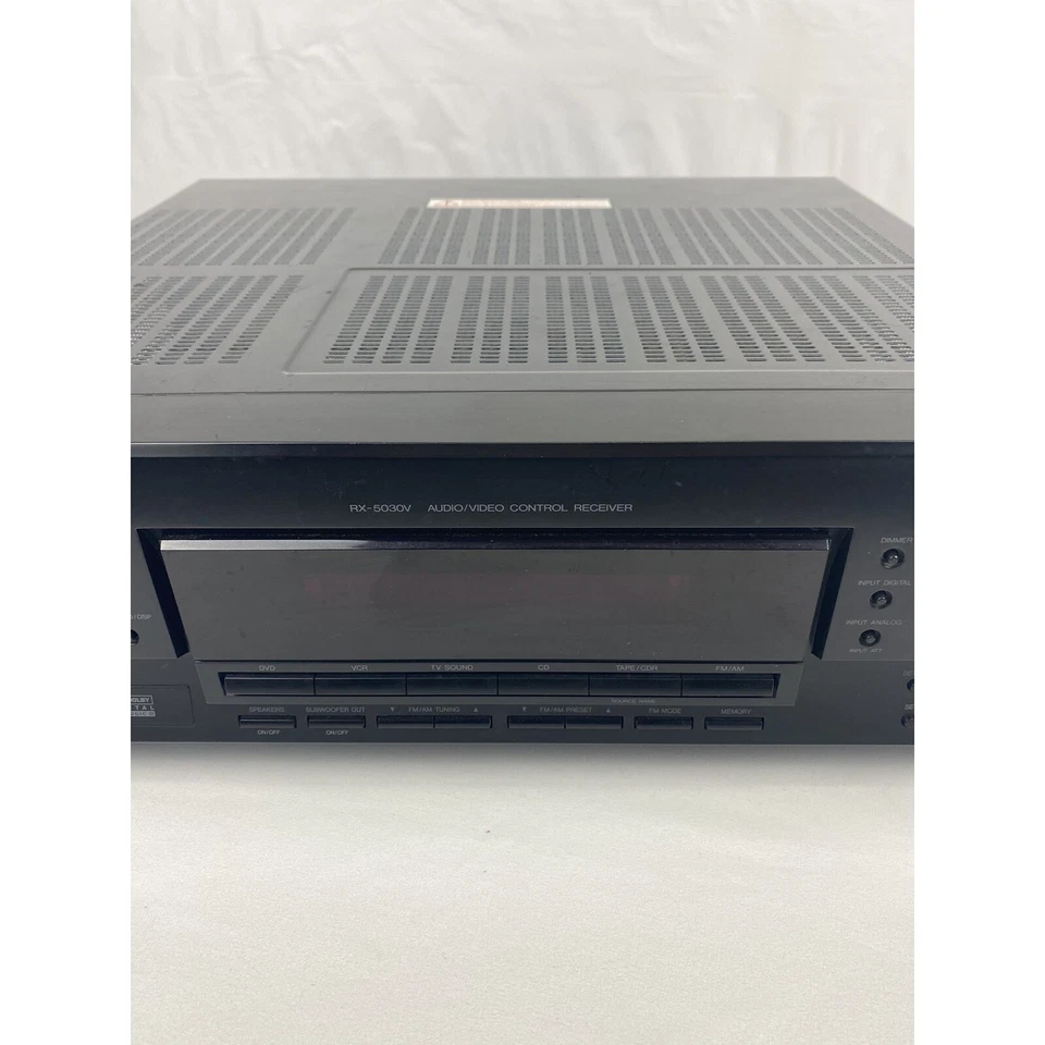 JVC RX-5030V 5.1 Channel Audio Video Control Receiver (No Remote) Tested Cleaned - Image 3 of 4