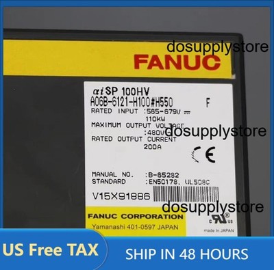 S  FANUC A06B-6121-H100#H550 A06B6121H100#H550 BRAND NEW