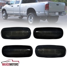 Smoke Side Marker Lights Fits 2003-2009 Dodge Ram 25003500 Dually Led Lamps 4pc Smoke Side Marker Lights Fits 2003-2009 Dodge Ram 25003500 Dually Led Lamps 4pc