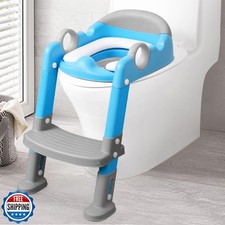 Potty Training Seat with Ladder for Toddler and Kids,Wiifo Sturdy Potty Ladde