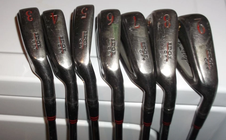 Ben Hogan Edge CFT Iron Set 3-9 Apex Edge 4 Stiff Steel Mens RH - Image 4 of 4