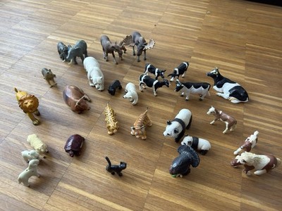 Tierfiguren Sammlung Schleich - Bauernhof, Wald & Exoten
