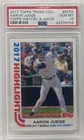 AARON JUDGE 2017 TOPPS TRANSCENDENT #83TH PSA 10 GEM ROOKIE RC SP #58/87 MVP