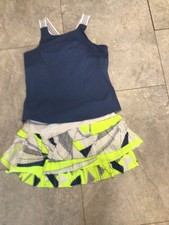 Woman's Lucky in Love tennis outfit, L