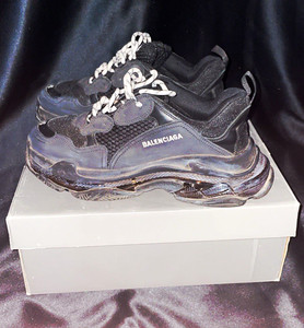 トリプルS 41 BALENCIAGA Triple S ブラック 41 クリア Balenciaga Triple S 41 | eBay