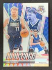 Luka Doncic 2023-24 Panini Mosaic Montage White Mosaic /25 #5