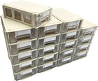 Stackable Storage Drawers Set of 20, Plastic Drawers Organizer for Small Parts S