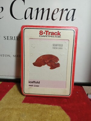 Vintage Scaffold Fresh Liver 8 Track Tape Cassette New Old Stock ~ Free Shipping