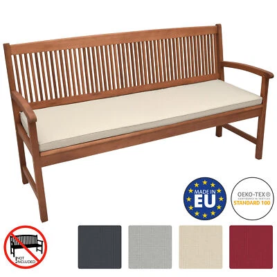 BEAUTISSU Bankauflage Bankkissen Bankpolster Gartenbank-Auflage Sitzpolster Polsterauflage