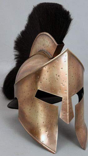 300 King Medieval Armour Gladiator Warrior Mens Costume Overhead Mask ,helmet. - Picture 6 of 9