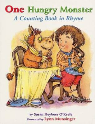 One Hungry Monster : A Counting Book in Rhyme Board Book - Board book - GOOD