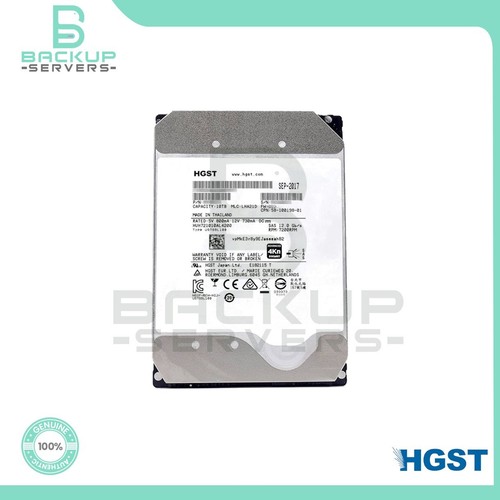 HUH721010AL4200 HGST Ultrastar He10 10TB 12Gbps 7.2K 3.5" 256MB SAS Hard Drive