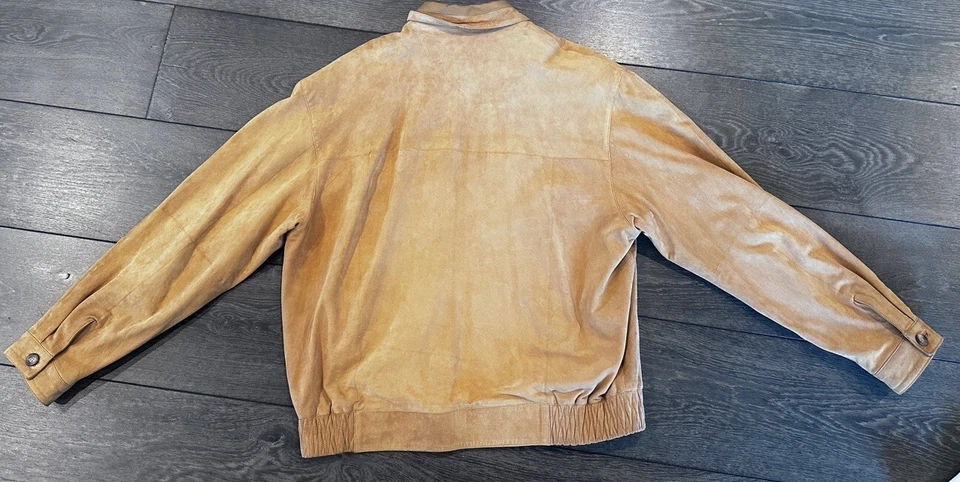 Chaqueta Hombre Serra By Torras Calidad Gamuza Cuero Hecha en España 56 EU/46 US Foto 3 de 4