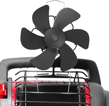 Wood Stove Fan for Buddy Heater, Heat Powered Fireplace Fan Thermoelectric