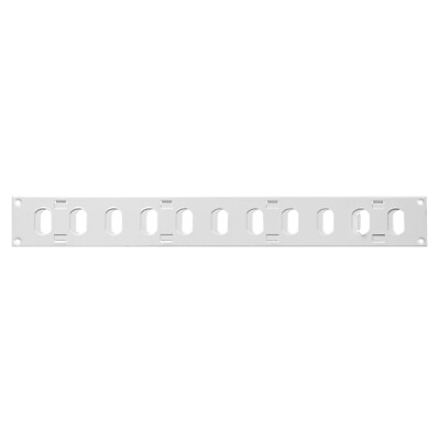 Metall Lüftungsgitter 400 mm x 50 mm mit Rolladen Flach Lamellen Kanal Abdeckung