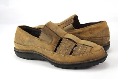 Timberland Gr.42 W 8,5  Herren Halbschuhe Slipper  Sommer Nubuk Beige   G 576 - Bild 1 von 4