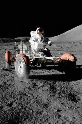 Apollo 17 Moon Mission - Lunar Rover - 4 x 6 Photo Print