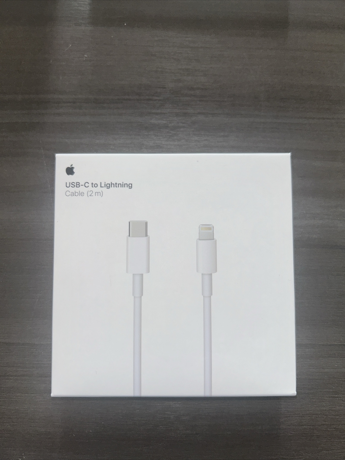 Apple MKQ42AMA USB-C To Lightning Cable 2M BNIB Genuine Apple Product. NEW!-image