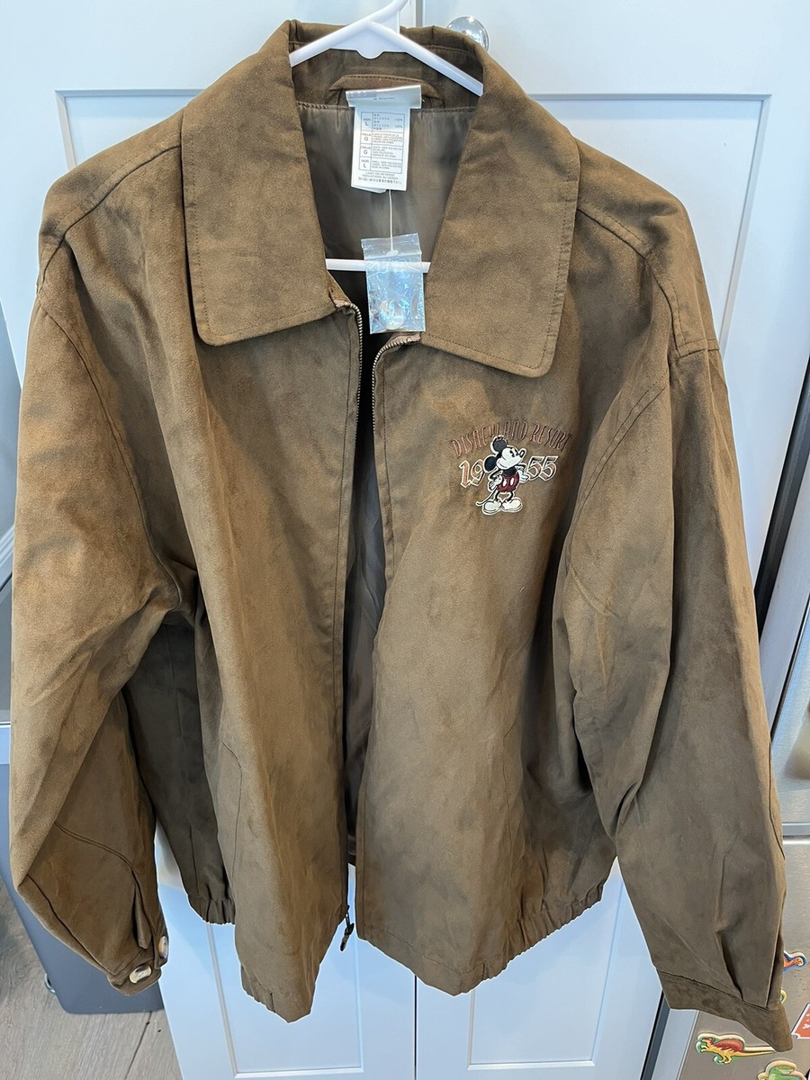 New! Rare Vintage Disneyland Resort 1955 Brown Suede Jacket New! Rare Vintage Disneyland Resort 1955 Brown Suede Jacket
