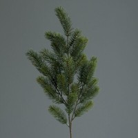Kunststoff Tannenzweig 65Cm KüNstliche Tannenzweige Spritzguss-Verfahren 100% Pe