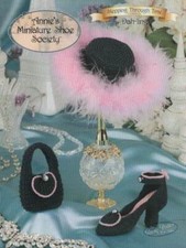 OOP  CROCHET ANNIE'S MINIATURE SHOE SOCIETY DAH-LING