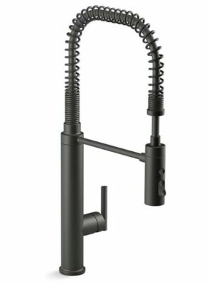 Kohler Purist 24982-BL Pre-Rinse Pro Spray Kitchen Faucet Matte Black