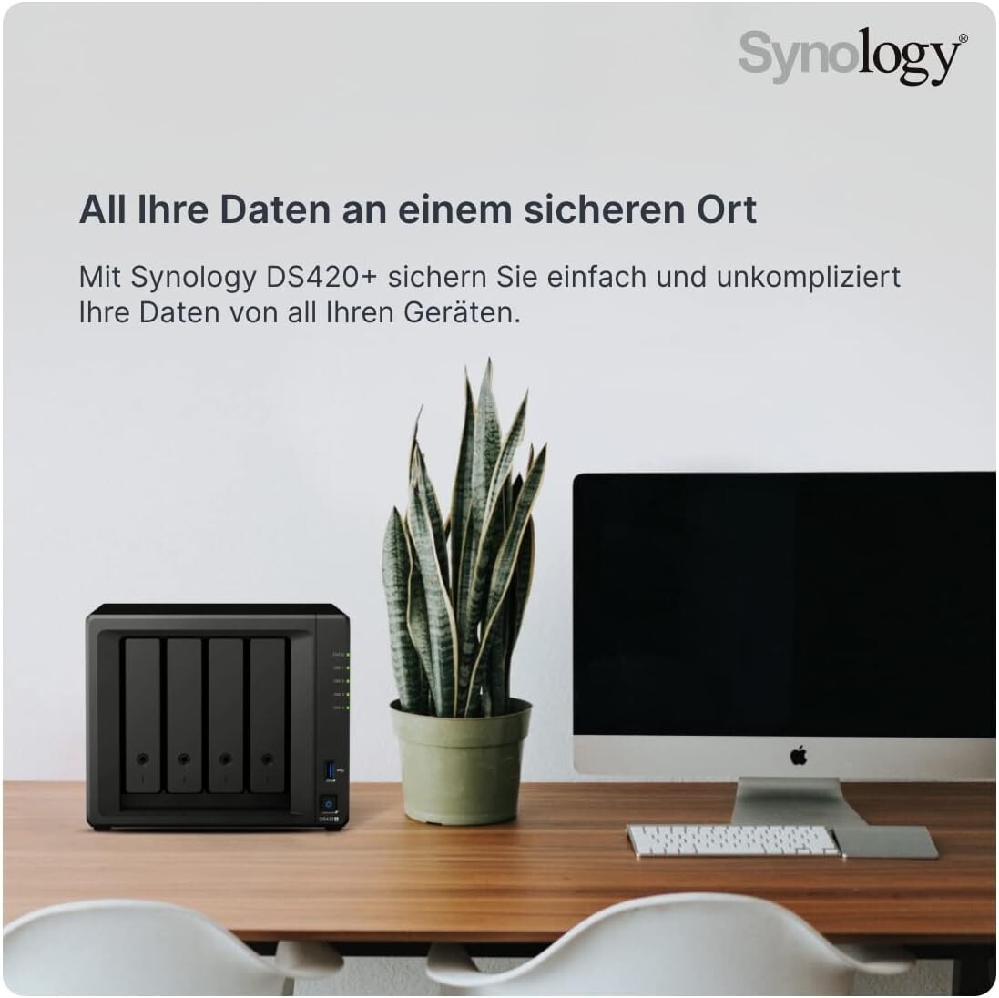 Synology DS420+ 48TB 4 Bay Desktop NAS Solution with 4x12TB Synology DS420+ 48TB 4 Bay Desktop NAS Solution with 4x12TB