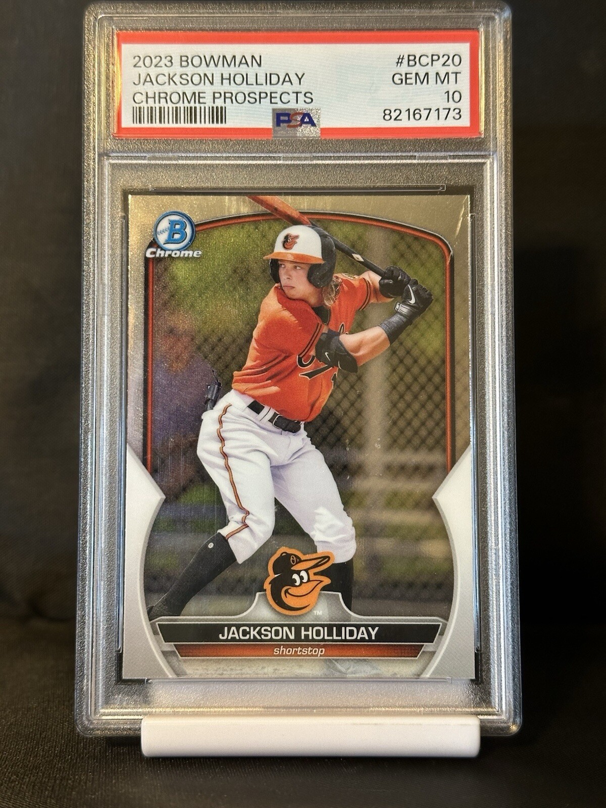 Jackson Holliday 2023 Bowman #BCP-20 Chrome Prospects Price Guide 