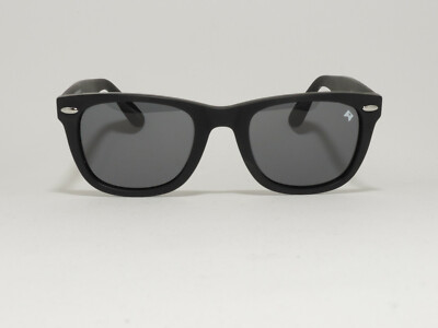 WILLIAM PAINTER THE SLOAN CLASSIC ACETATE SUNGLASSES BLACK/BLACK 50-22-130 NEW