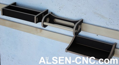 French Cleat kleines Starterkit - Halter - Leisten - Keilleisten - Bild 15 von 20