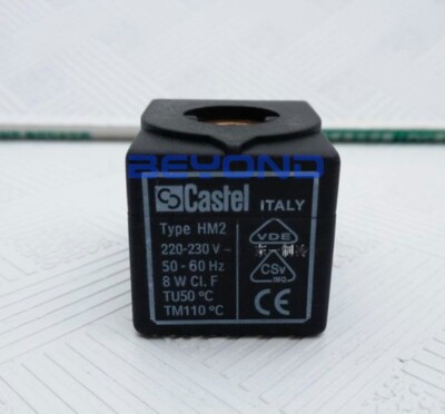 1PC NEW FOR Castel solenoid valve coil HM2 9100/RA6 220-230V