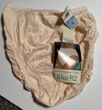 vintage warners panties 55118 size 6 new tags Cotton