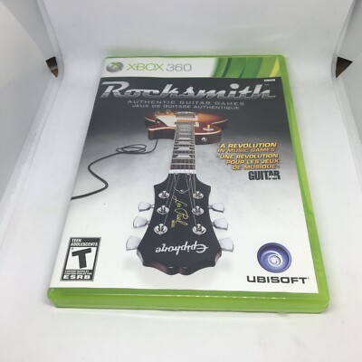 Rocksmith (Microsoft Xbox 360, 2011) Complete NTSC-U/C