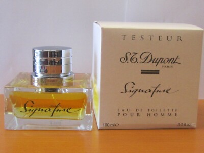 エス テー デュポン シグネチャー オム 香水 S.T DUPONT S.T Dupont Signature Pour Homme 3.3 oz Eau De Toilette Spray