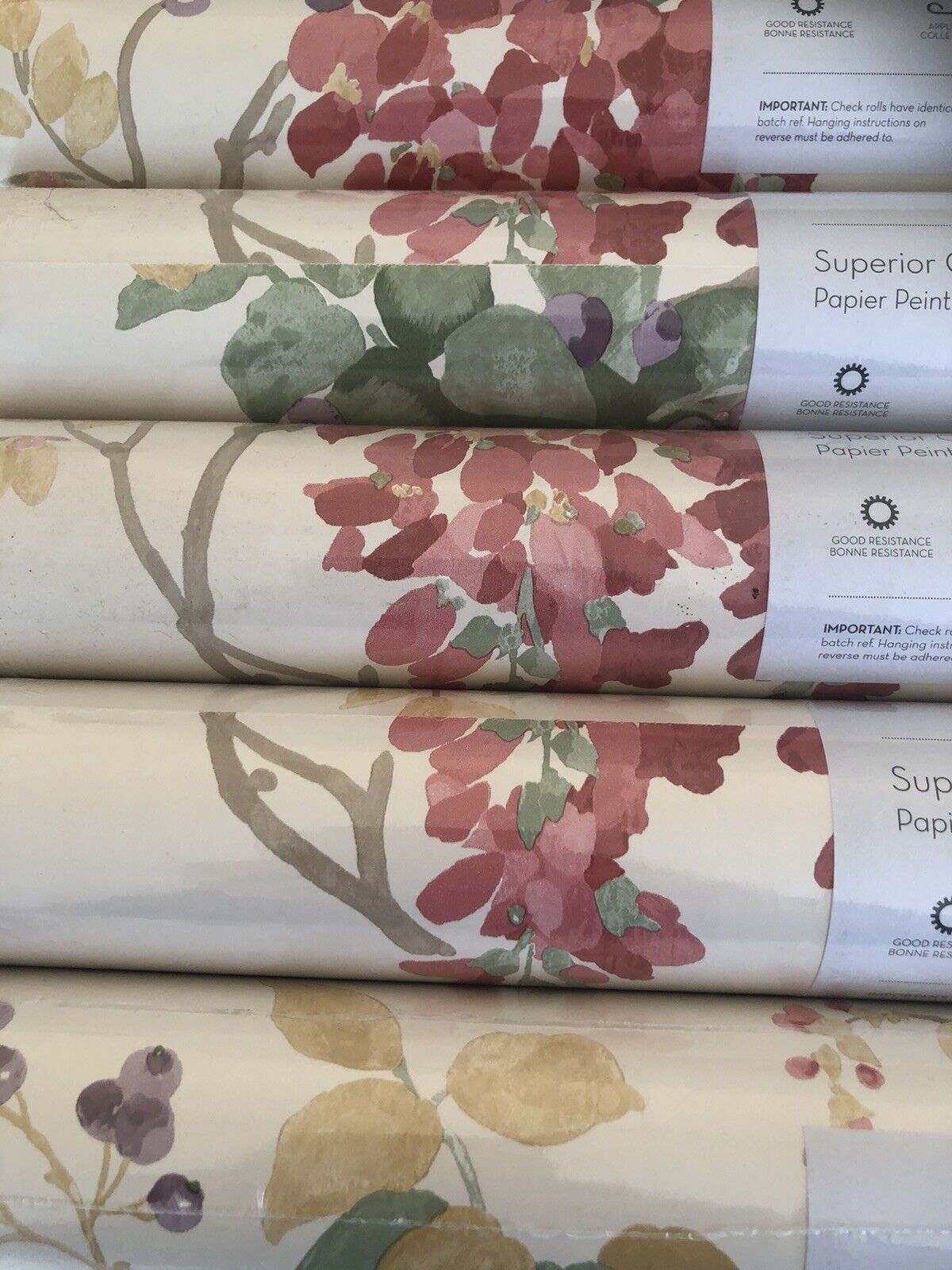 Buy Laura Ashley Wisteria Cranberry Wallpaper Same Batch Price Per Roll Online at Lowest Price in Ubuy Nigeria. 165410893567 Buy Laura Ashley Wisteria Cranberry Wallpaper Same Batch Price Per Roll Online at Lowest Price in Ubuy Nigeria. 165410893567