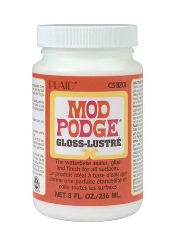 Mod Podge All-In-One Glue/Sealer Medium - Gloss Finish (Choose your size) - Photo 1/15