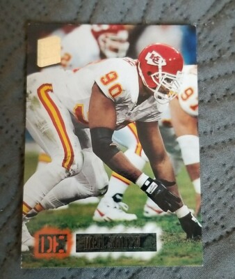1994 Stadium Club Football Card #92 Neil Smith - Kansas City Chiefs 