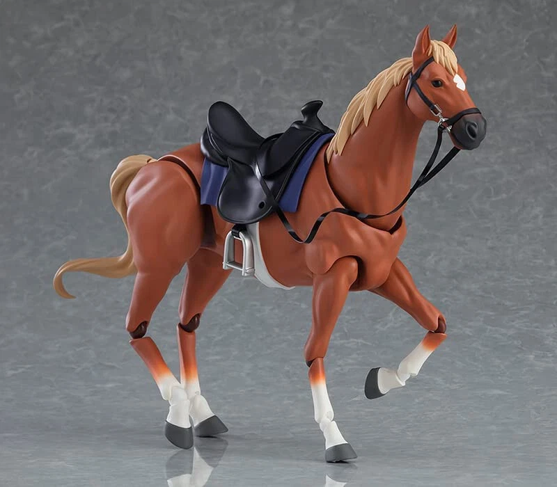 Max Factory figma Horse ver. 2 (Light Chestnut) Action Figure w/ Tracking NEW - Image 2 of 4