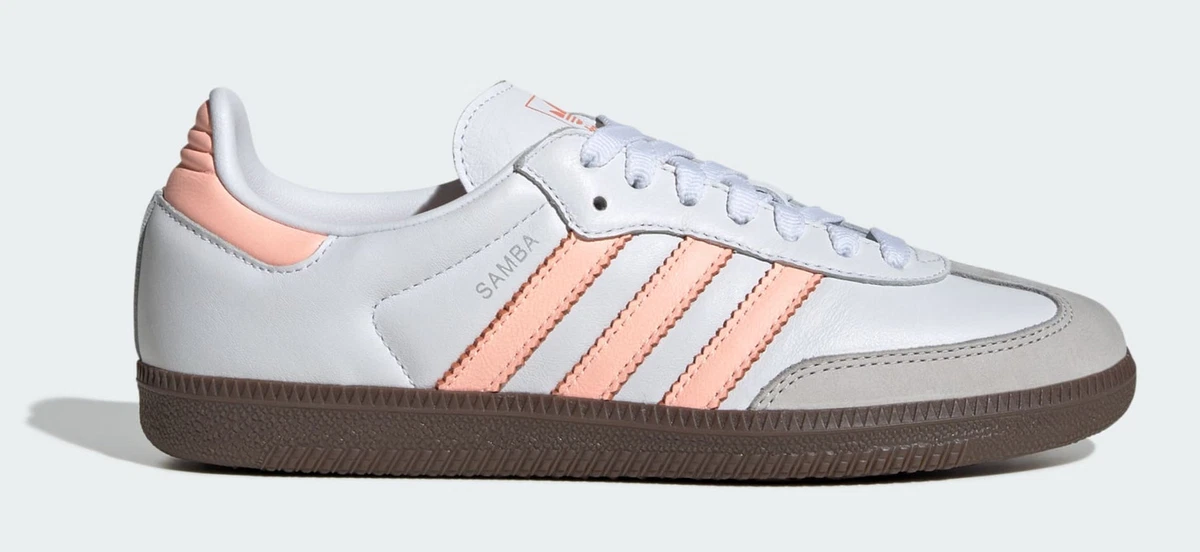 Adidas Samba OG White Clear Orange Gum W for sale | eBay