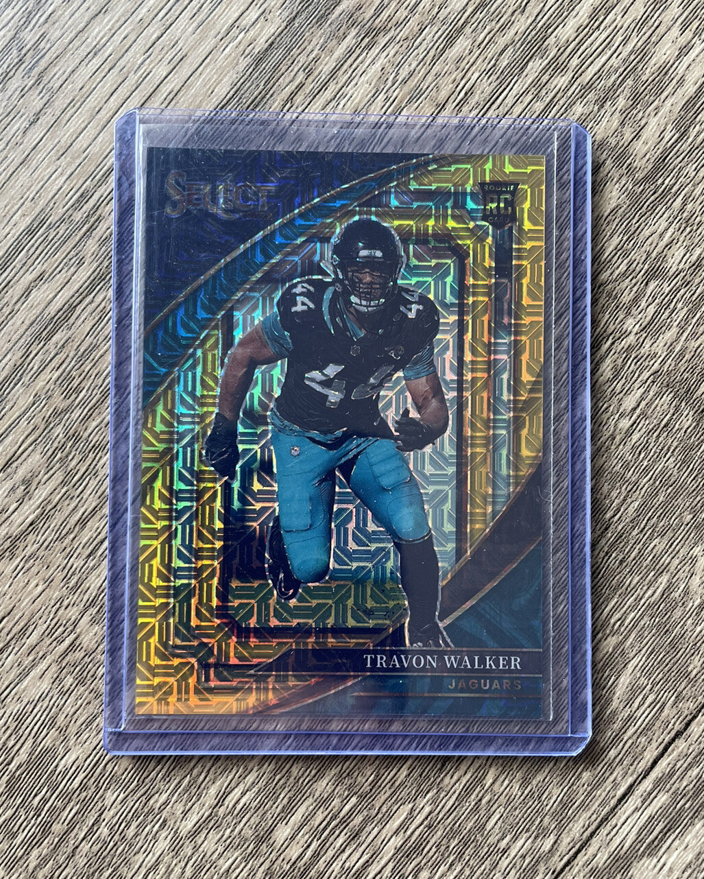 Travon Walker 2022 Panini Select RC Suite Level Prizm Mojo GOLD 1/10 Rookie #350