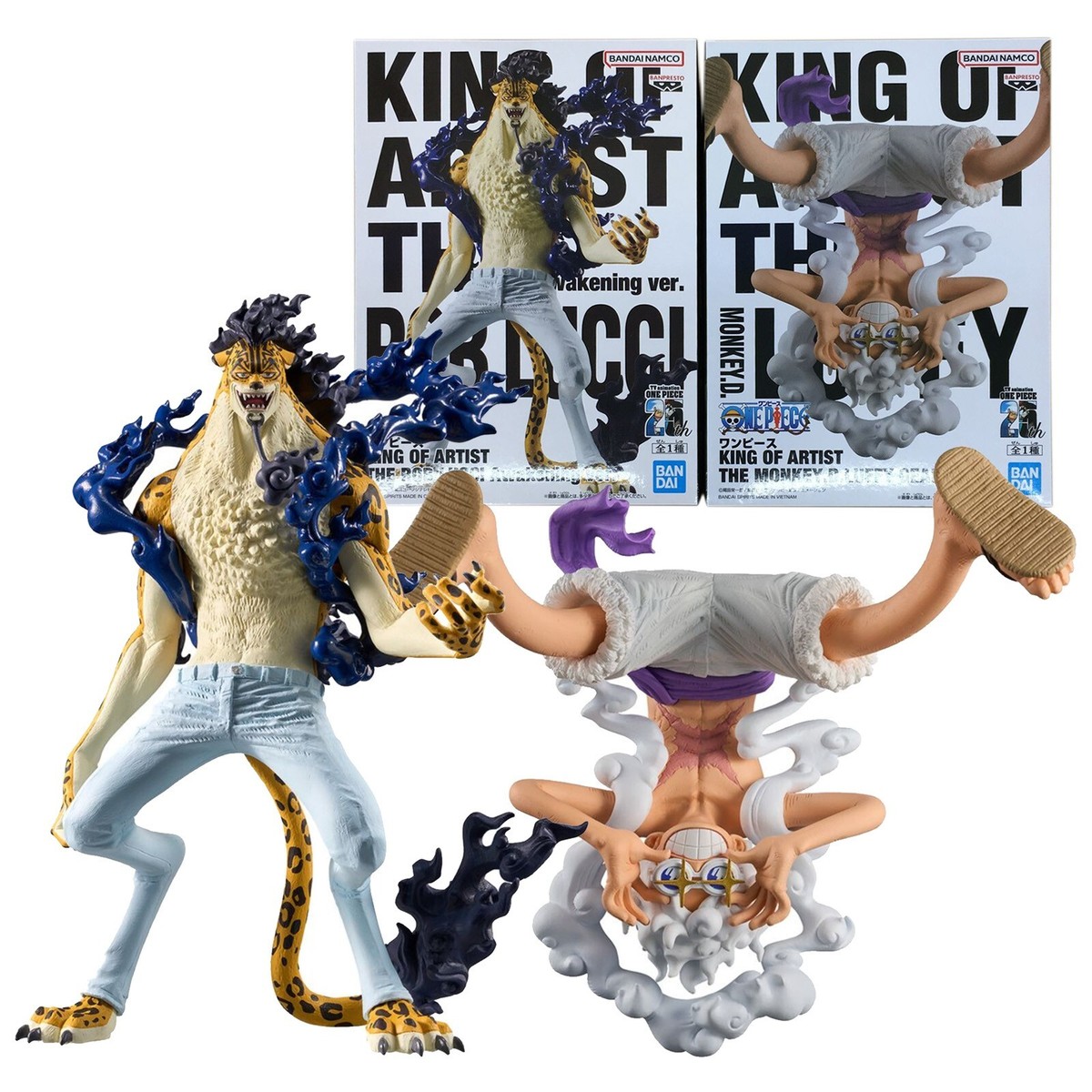 ONE PIECE KING OF ARTIST LUFFY GEAR5 II & ROB LUCCI